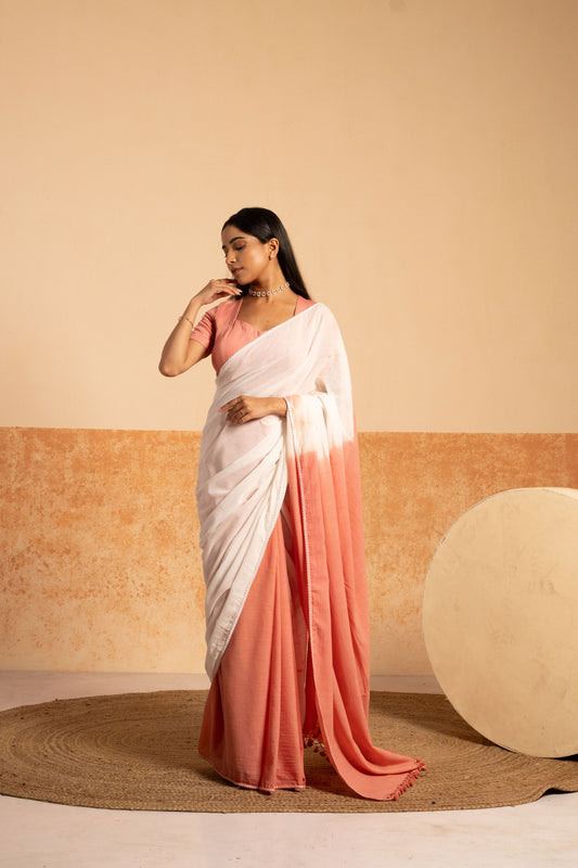 Mauvelous Pink Handwoven Saree