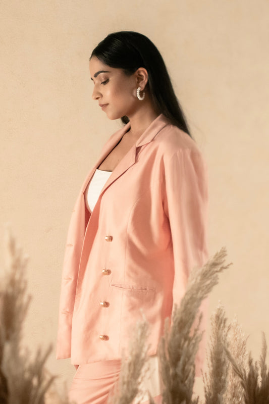 Pearl Blush Blazer